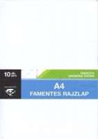 rajzlap famentes A/4 10 ív 120gr.